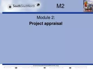Module 2: Project appraisal
