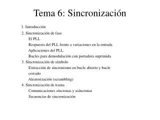 tema 6 sincronizaci n