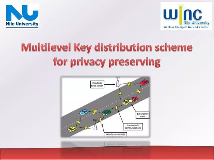 multilevel key distribution scheme for privacy preserving