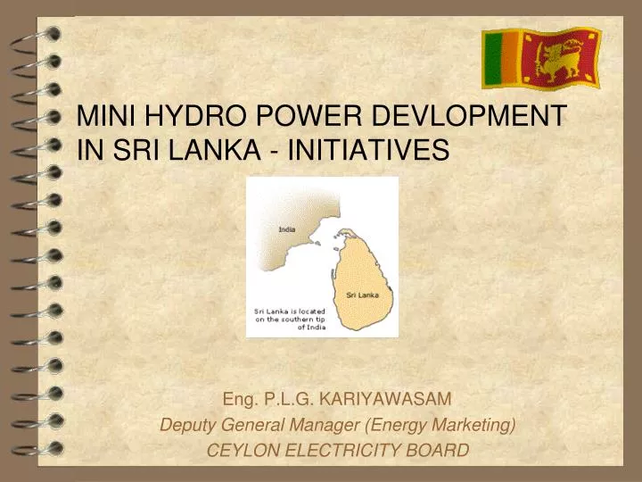 mini hydro power devlopment in sri lanka initiatives