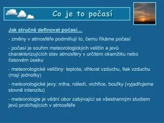 co je to po as