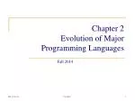 PPT - Evolution of programming languages PowerPoint Presentation, free ...