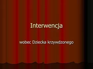 interwencja