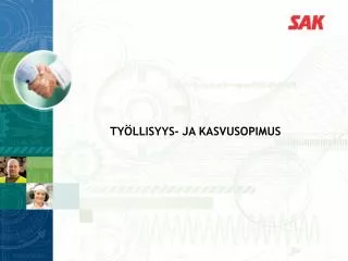 ty llisyys ja kasvusopimus