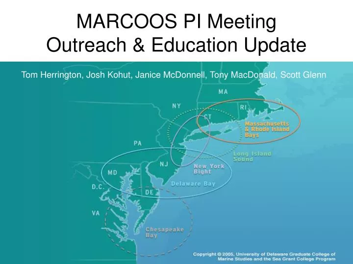 marcoos pi meeting outreach education update