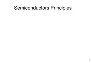 Semiconductors Principles