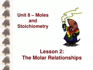 Lesson 2: The Molar Relationships