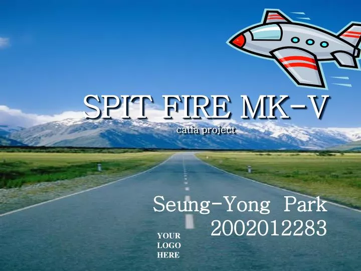 spit fire mk v catia project