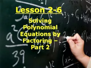 Lesson 2-6