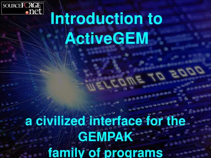 a civilized interface for the gempak family of programs