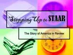 SteppingUp to STAAR - slide 1