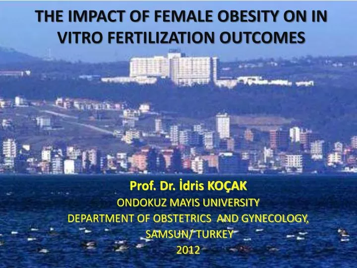 the impact of female obesity on in vitro fertilization outcomes