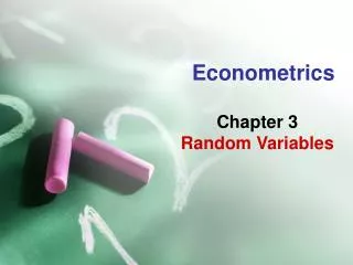 Econometrics