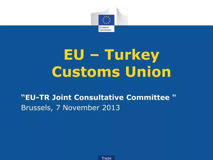 eu turkey customs union