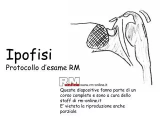 ipofisi protocollo d esame rm