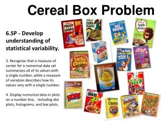 Cereal Box Problem