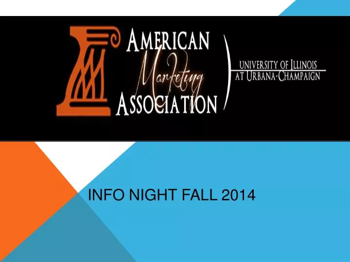 info night fall 2014