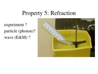 Property 5: Refraction