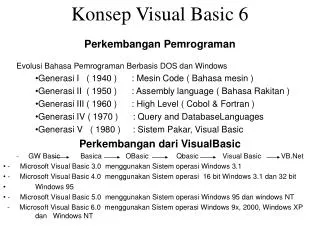 konsep visual basic 6