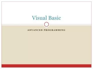 Visual Basic