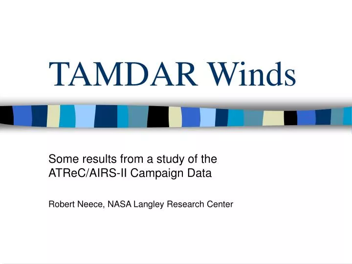 tamdar winds