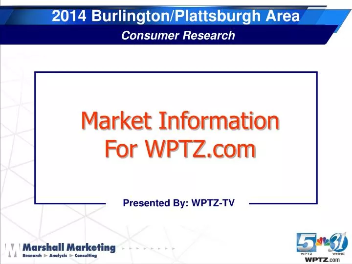 2014 burlington plattsburgh area consumer research