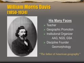 William Morris Davis (1850-1934)