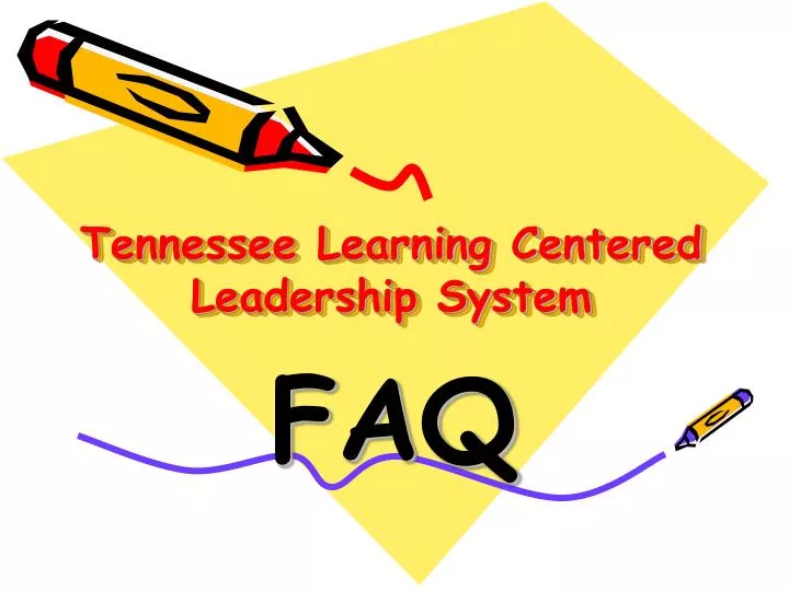 tennessee learning centered leadership system