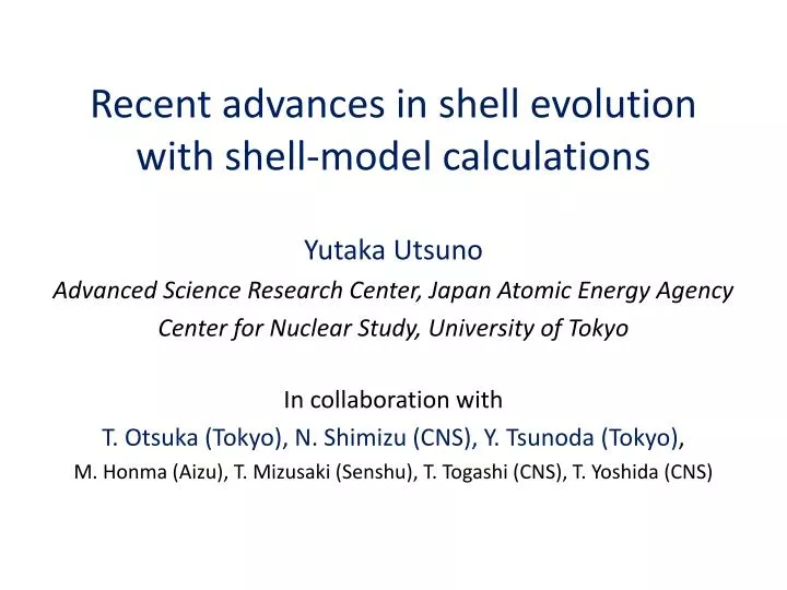 recent advances in shell evolution with shell model calculations
