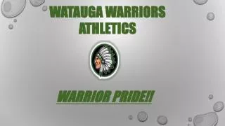 WATAUGA WARRIORS ATHLETICS