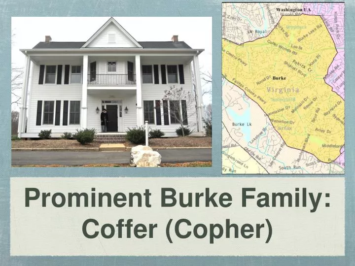 prominent burke family coffer copher