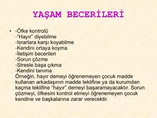ya am becer ler