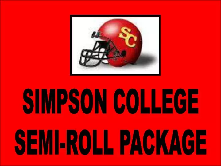 simpson s semi roll package