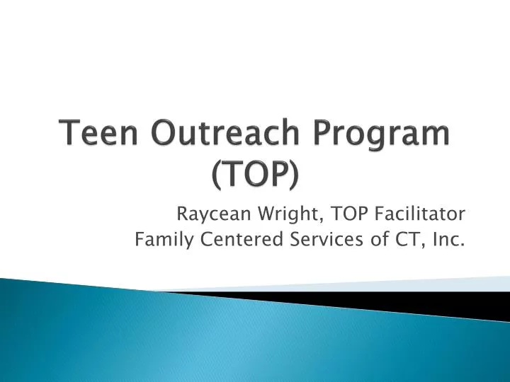 teen outreach program top