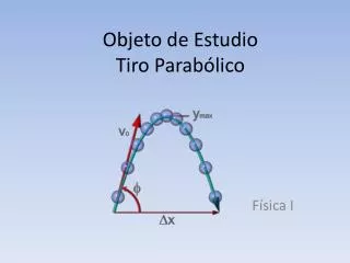 objeto de estudio tiro parab lico