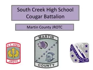 South Creek High School Cougar Battalion