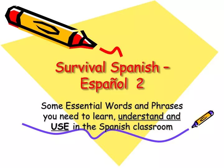 survival spanish espa ol 2