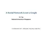 A Social Network is not a Graph - slide 1