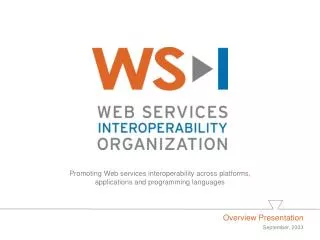 Promoting Web services interoperability across platforms, applications and programming languages
