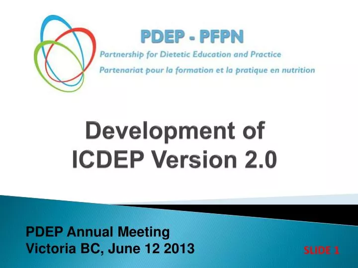 development of icdep version 2 0