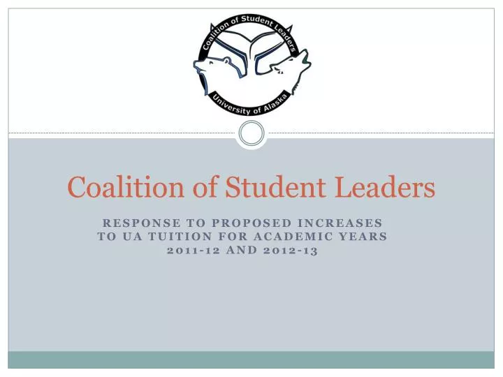 coalition of student leaders