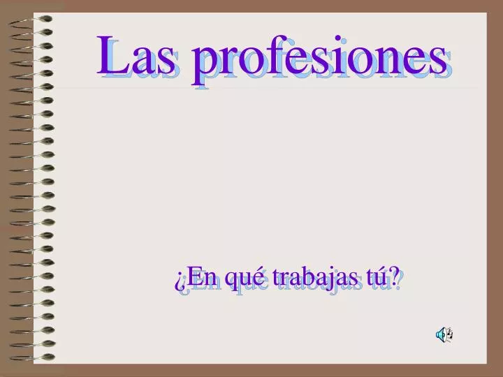 Ppt Las Profesiones Powerpoint Presentation Free Download Id5578221