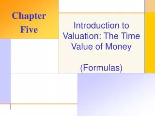 chapter five