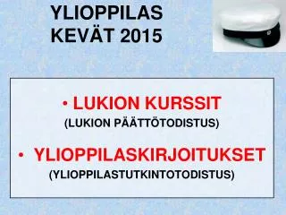 ylioppilas kev t 2015
