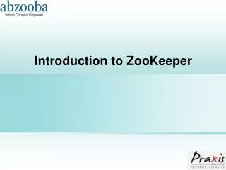 Introduction to ZooKeeper