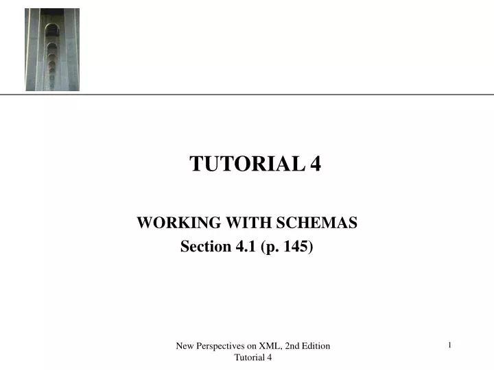 working with schemas section 4 1 p 145