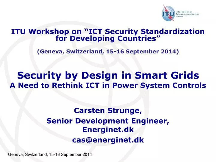 security by design in smart grids a need to rethink ict in power system controls