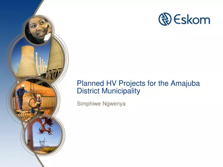 planned hv projects for the amajuba district municipality