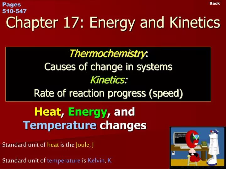chapter 17 energy and kinetics