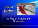 Lectio Divina - slide 1